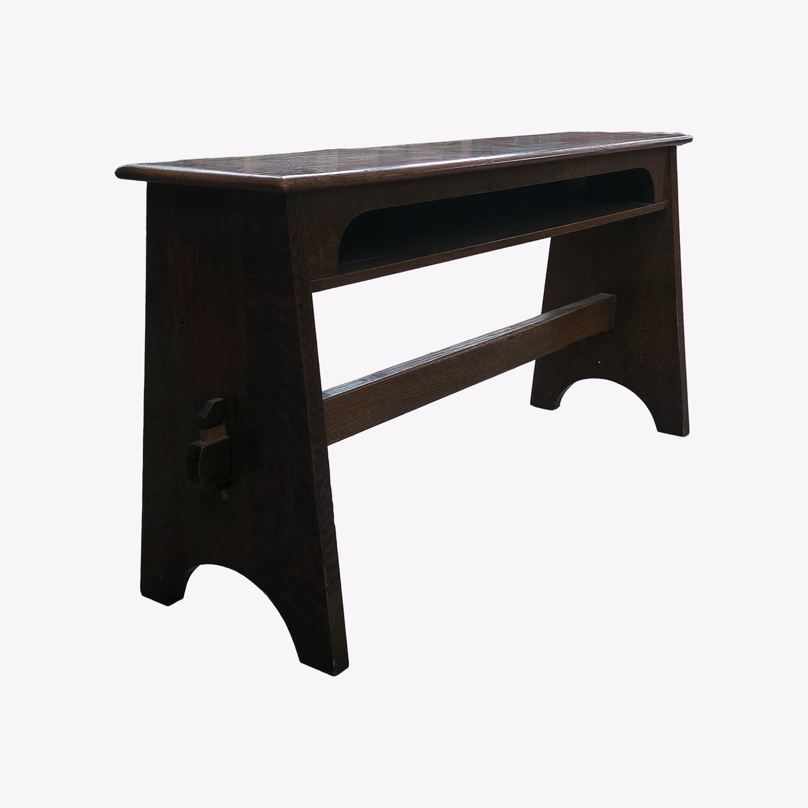 Quartersawn Oak Bench 